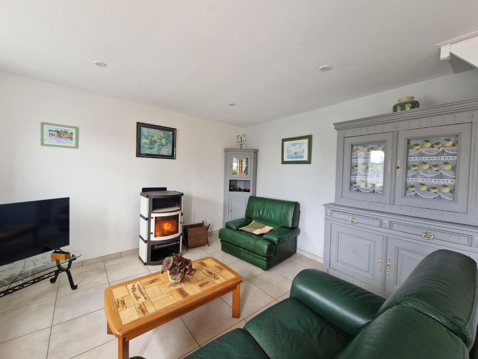 Holiday Home In The Countryside Near The Beach Guerlesquin Extérieur photo